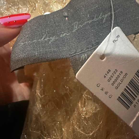 Sunday in Brooklyn Shimmering Gold Sequin Top - Picture 4 of 4